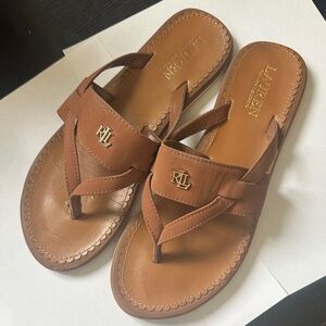 Lauren Ralph Lauren Brown Sandals